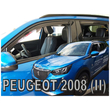 PEUGEOT 2008 5D 2019+ /2008E 5D 2019+ - ΣΕΤ ΑΝΕΜΟΘΡΑΥΣΤΕΣ ΑΥΤΟΚΙΝΗΤΟΥ ΑΠΟ ΕΥΚΑΜΠΤΟ ΦΙΜΕ ΠΛΑΣΤΙΚΟ HEKO - 4 ΤΕΜ.