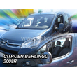 CITROEN BERLINGO/ PEUGEOT PARTNER 2008+ ΖΕΥΓΑΡΙ ΑΝΕΜΟΘΡΑΥΣΤΕΣ ΑΠΟ ΕΥΚΑΜΠΤΟ ΦΙΜΕ ΠΛΑΣΤΙΚΟ HEKO - 2 ΤΕΜ.