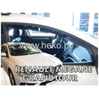 RENAULT MEGANE 5D 2016+ / MEGANE IV HTB / GRANDTOUR SEDAN 4D/5D 2016+ ΖΕΥΓΑΡΙ ΑΝΕΜΟΘΡΑΥΣΤΕΣ ΑΠΟ ΕΥΚΑΜΠΤΟ ΦΙΜΕ ΠΛΑΣΤΙΚΟ HEKO - 2 ΤΕΜ.