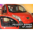 FIAT FIORINO / QUBO 4D/5D 2008+ / PEUGEOT BIPPER / CITROEN NEMO ΖΕΥΓΑΡΙ ΑΝΕΜΟΘΡΑΥΣΤΕΣ VAN ΑΠΟ ΕΥΚΑΜΠΤΟ ΦΙΜΕ ΠΛΑΣΤΙΚΟ HEKO - 2 ΤΕΜ.