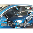 AUDI A3 Y8 SPORTBACK 5D 2020+ ΣΕΤ ΑΝΕΜΟΘΡΑΥΣΤΕΣ ΑΥΤΟΚΙΝΗΤΟΥ ΑΠΟ ΕΥΚΑΜΠΤΟ ΦΙΜΕ ΠΛΑΣΤΙΚΟ HEKO - 4 ΤΕΜ.