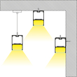 GloboStar® FELIX 61028-S Γραμμικό Φωτιστικό Οροφής Linear LED CCT 54W 6500lm 120° AC 220-240V Μ120 x Π3.5 x Υ7cm - Εναλλαγή Φωτισμού μέσω Τηλεχειριστηρίου All In One Ψυχρό 6000k+Φυσικό 4500k+Θερμό 2700k Dimmable - Μαύρο - 3 Years Warranty