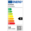 TL2025 LED ΣΠΟΤ ΡΑΓΑΣ 32W 2700K 2 -ΓΡΑΜΜΩΝ 24° ΛΕΥΚΟ