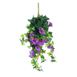 GloboStar® Artificial Garden  MORNING GLORY HANGIN PLANT 21132 Τεχνητό Διακοσμητικό Κρεμαστό  Κλαδί Ορτανσίας Y65cm