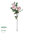 GloboStar® Artificial Garden PINK CLIMBING ROSE BRANCH 21184 Τεχνητό Διακοσμητικό Κλαδί Τριαντάφυλλο Ροζ Y70cm