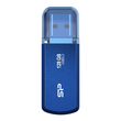 SILICON POWER USB Flash Drive Helios 202, 128GB, USB 3.2, μπλε