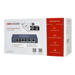 HIKVISION Managed switch DS-3E1106HP-EI, 4x PoE & 2x RJ45 ports, 100Mbps