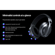 CELEBRAT headphones A34, ασύρματα & ενσύρματα, 40mm, 300mAh, μαύρα