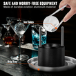 VEVOR Ice Ball Press, 2,4&quot; Ice Ball Maker, Aircraft Aloy Ice Ball Press Kit για 60mm Ice Sphere, Ice Press with Tong and Drip Tray, για Ουίσκι, Cocktail, Bourbon, Scot on Party &amp; Holiday, Μαύρο