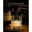 VEVOR Ice Ball Press Ice Ball Maker 2,1&quot;/53mm Ice Press Kit για Whisky Silver