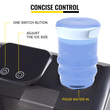 VEVOR Countertop Ice Maker Water Dispenser 40 lbs Φορητή μηχανή παγομηχανής