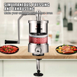 VEVOR Sausage Stuffer, χωρητικότητας 2,5LBS/1,5L, 304 Inox Vertical Sausage Stuff, Μηχάνημα πλήρωσης λουκάνικων με 3 σωλήνες γέμισης, βάση αναρρόφησης και χειροκίνητη μανιβέλα για οικιακή ή εμπορική χρήση