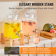 VEVOR Drink Dispenser 1.5 Gal Beverage Dispenser for Parties Ποτήρι με βάση