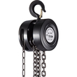 VEVOR Hand Chain Hoist, 2200 lbs /1 Ton Chain Block, 10ft/3m Lift Manual Hand Chain Block, Manual Hoist with Industrial-Grade Construction for Lifting Good in Transport &amp; Workshop Black