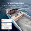 VEVOR Boat Flooring, EVA Foam Boat Decking 94,5&quot; x 35,4&quot;, Αντιολισθητικό αυτοκόλλητο δάπεδο, 23,2 sq.ft Θαλάσσιο χαλί για σκάφη, γιοτ, Pontoon, δάπεδα καγιάκ