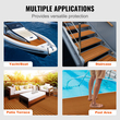 VEVOR Boat Flooring, EVA Foam Boat Decking 94,5&quot; x 35,4&quot;, Αντιολισθητικό αυτοκόλλητο δάπεδο, 23,2 sq.ft Θαλάσσιο χαλί για σκάφη, γιοτ, Pontoon, δάπεδα καγιάκ