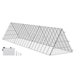 VEVOR Chicken Tunnels, 118,1 x 28 x 24,2 ιντσών (ΜxΠxΥ) Σήραγγες κοτόπουλου για αυλή, φορητές σήραγγες κοτόπουλου για εξωτερική εύκολη εγκατάσταση, κοτέτσι, κατάλληλο για κοτόπουλα, πάπιες, κουνέλια