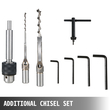 VEVOR Mortise Machine Hollow Chisel Mortise with Chisel Bit Set για ξυλουργική