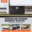 VEVOR Underbody Truck Tool Box 36&quot; x 17&quot; x 18&quot; Trailer RV Tool Storage