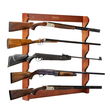 VEVOR Gun Rack Ξύλινη ράφι όπλων με 5 αυλακώσεις και βάση επίδειξης όπλων επίτοιχης βάσης που χωρά 5 τουφέκια