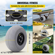 VEVOR Beach Balloon Wheels, Ανταλλακτικά λάστιχα άμμου 10&quot;, ελαστικά PVC Cart για Kayak Dolly, Caroe Canoe και Buggy με δωρεάν αντλία αέρα, 2-συσκευασία