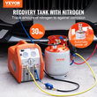 VEVOR Refrigerant Recovery Reclaim 30lb δοχείο κυλίνδρου με πλωτό διακόπτη