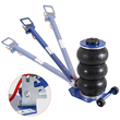 VEVOR Air Jack, 3 Ton/6600 lbs Triple Bag Air Jack, Airbag Jack με έξι χαλύβδινους σωλήνες, ανύψωση έως 17,7&quot;, 3-5 s Fast Lifting Pneumatic Jack, με ρυθμιζόμενες μακριές λαβές για αυτοκίνητα, γκαράζ, επισκευή (Μπλε)