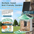 VEVOR Smart Bird Feeder με Camera AI Identify 10000+ Bird Specie Solar-Powered