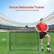 VEVOR 6x4FT Soccer Rebound Trainer Εξοπλισμός προπόνησης ποδοσφαίρου Διχτύ διπλής όψης