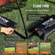 VEVOR 9 Hole Baseball Net, 36&quot;x30&quot; Softball Baseball Training Equipment for Hitting Pitching Practice, Φορητό βοήθημα γυμναστικής γρήγορης συναρμολόγησης με τσάντα μεταφοράς, Strike Zone, Ground Stakes, για νέους ενήλικες