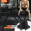 VEVOR Battle Rope 1,5&quot; 30 Ft Γυμναστική Προπόνηση Ενδυνάμωσης Σχοινί γυμναστικής