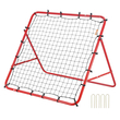 VEVOR Soccer Rebounder Rebound Net, Kick-Back 39&quot;x39&quot;, φορητά δώρα προπόνησης ποδοσφαίρου, πλήρως ρυθμιζόμενο δίχτυ γωνιών, βοηθήματα και εξοπλισμός για παιδιά, εφήβους και όλες τις ηλικίες, Εύκολη ρύθμιση και τέλεια αποθήκευση