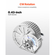 VEVOR 450W Electric Brushed DC Motor Kit 36V 3000rpm με αναβαθμισμένο χειριστήριο