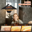 VEVOR Hanging Patio Heater 2000W Τηλεχειριστήριο Electric Space Heater