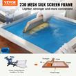 VEVOR Screen Printing Kit Μεταξωτό Πλαίσιο Μεταξοτυπίας 20x24in 230 Count Mesh 2τμχ