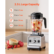 Blender VEVOR 85 oz 1400W για Smoothies Μπλέντερ Επεξεργασίας Τροφίμων για Κουζίνα