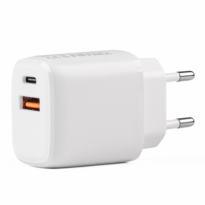 ΦΟΡΤΙΣΤΗΣ ΠΡΙΖΑΣ ΚΙΝΗΤΟΥ USB + USB TYPE C 220V 20W 5V/3A, 9V/2A, 12V/1,5A PRO-09 AMIO - 1 ΤΕΜ.