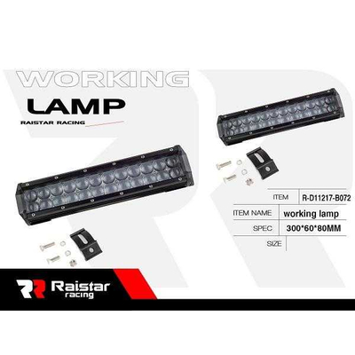 Προβολέας οχημάτων LED - Μπάρα - R-D11217-B072 - 110697