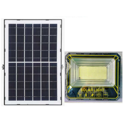 Ηλιακός προβολέας LED με πάνελ - 200W - IP67 - 434061