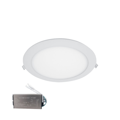 LED ΠΑΝΕΛ ΣΤΡΌΓΓΥΛΟ 5W 4000K IP44+ ΚΙΤ ΑΣΦΑΛΕΙΑΣ