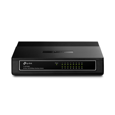 TP-LINK Desktop Switch TL-SF10016D, 10/100Mbps, 16 Θύρες, Ver. 7.0