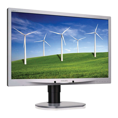 PHILIPS used οθόνη 241B4 LED, 24" 1920x1080 VGA/DVI/DisplayPort, Grade B