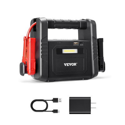 VEVOR Jump Starter 4000A 88,8Wh Lithium Booster Jumper Box Portable Power Bank