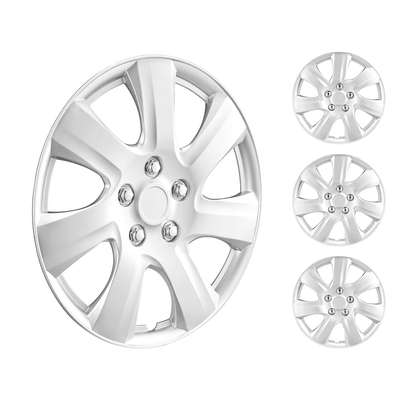 VEVOR 16&quot; Κάλυμμα τροχού Hubcaps Σετ 4 στιβαρών καπακιών για όλες τις καιρικές συνθήκες