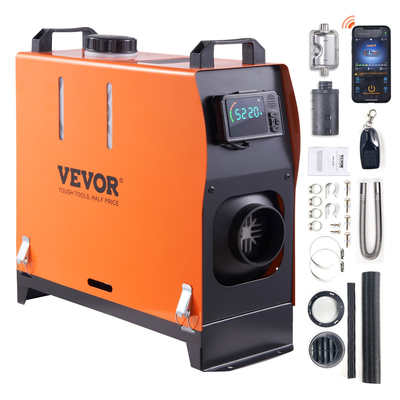 VEVOR Diesel Air Heater All-in-one 12V 5KW Bluetooth App LCD για Αυτοκίνητο RV σε εσωτερικούς χώρους