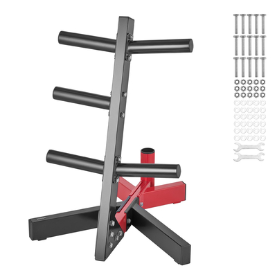 VEVOR Weight Plate Rack Βάρος Plate Tree Home Gym Barbell Storage Stand 2 ιντσών