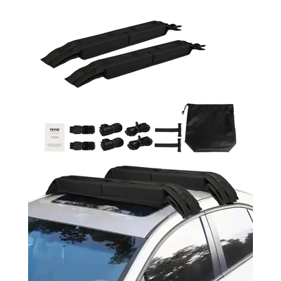 VEVOR Soft Roof Rack Pads 31,5&quot; Universal Car Roof Rack Pad 176LBS Loading