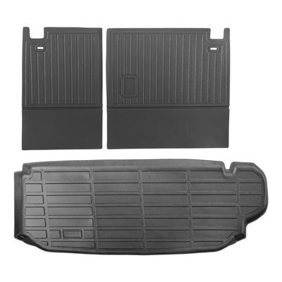 VEVOR Cargo Mat &amp; Backrest Mat TPE Custom Fit for Kluger &amp; Highlander 2020-2024