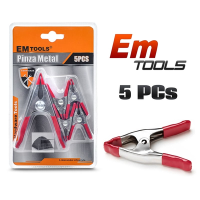 Σφιγκτήρας Μεταλλικός Em Tools (5 τμχ.)