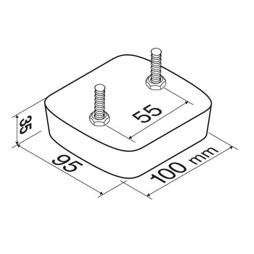 Φανάρι Τρέιλερ Πίσω με 14LED 12V 1τεμ.